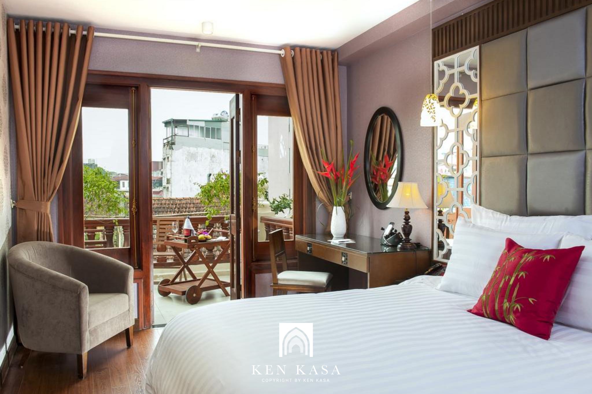 kiến trúc của khách sạn Boutique